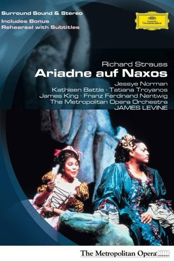 Movie poster for Ariadne auf Naxos (1988)