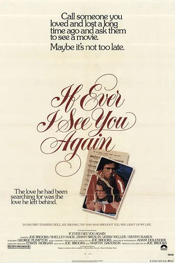 Movie poster for If Ever I See You Again (1978)