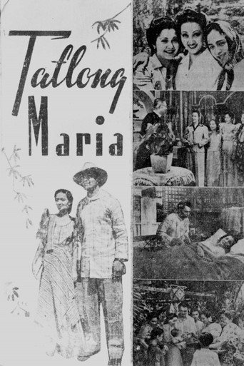 Movie poster for Tatlong Maria (1944)
