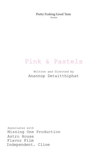 Pink and Pastels poster