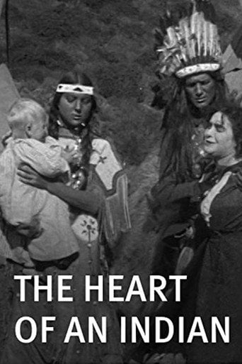 Movie poster for The Heart of an Indian (1912)