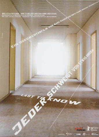 Movie poster for Last to Know (2006)
