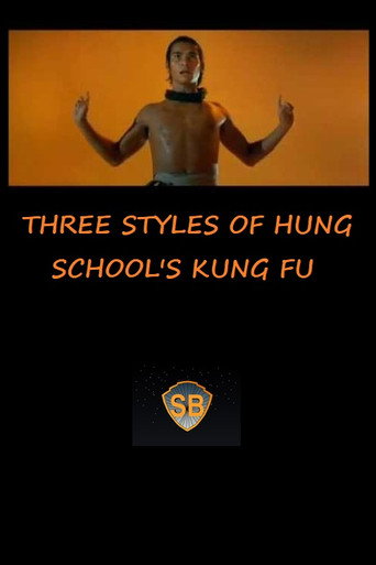 Movie poster for Three Styles of Hung School's Kung Fu (1974)