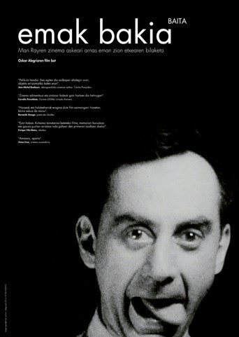 Movie poster for The Search for Emak Bakia (2012)