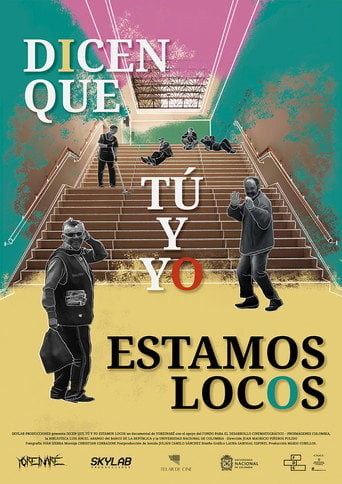 Movie poster for Dicen que tú y yo estamos locos