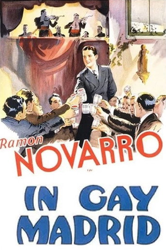 Movie poster for In Gay Madrid (1930)