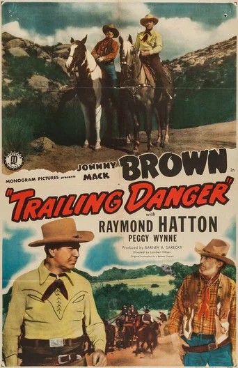 Movie poster for Trailing Danger (1947)