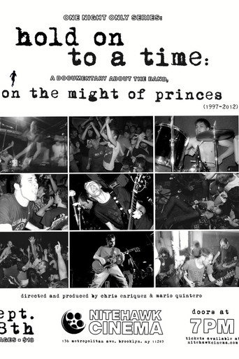 Movie poster for Hold on to a Time: A Documentary About the Band On the Might of Princes (2023)