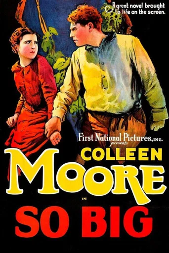 Movie poster for So Big (1924)