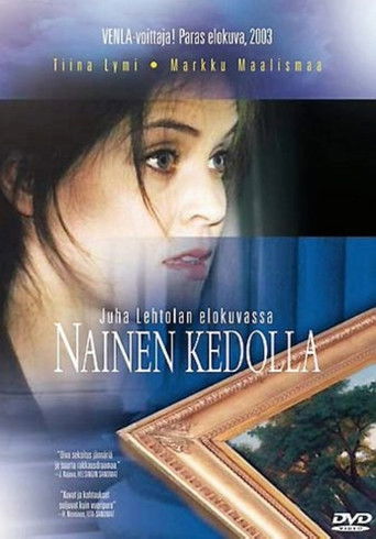Nainen kedolla poster