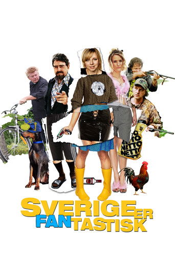 Sverige er fantastisk poster