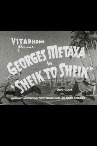 Sheik to Sheik poster