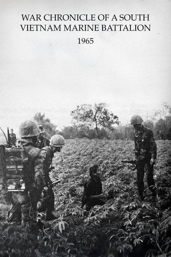 Movie poster for War Chronicle of a South Vietnam Marine Battalion (1965)