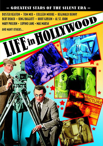 Movie poster for Life in Hollywood (1927)
