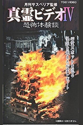 Movie poster for Shin rei bideo IV: Kyôfu taikendan (1999)