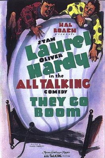 Movie poster for They Go Boom! (1929)