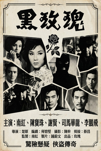 Movie poster for The Black Rose (1965)