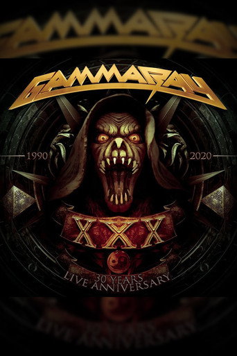 Movie poster for Gamma Ray - 30 Years Live Anniversary (2021)