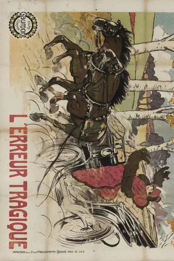 Movie poster for Tragic Error (1913)