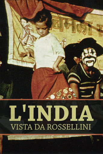 L'India vista da Rossellini poster