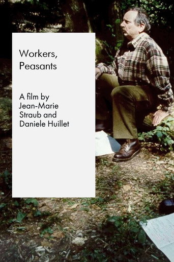 Movie poster for Workers, Peasants (2001)