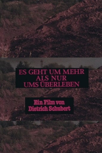 Movie poster for Es geht um mehr als nur ums Überleben (1982)