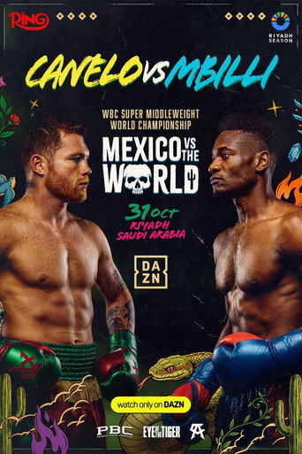Movie poster for Canelo Alvarez vs. Christian Mbilli (2026)