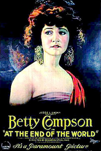 Movie poster for At the End of the World (1921)