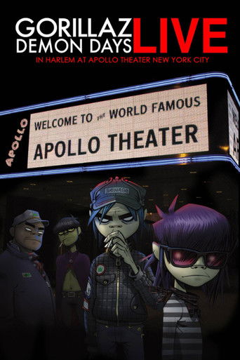 Gorillaz: Demon Days Live in Harlem at Apollo Theater poster