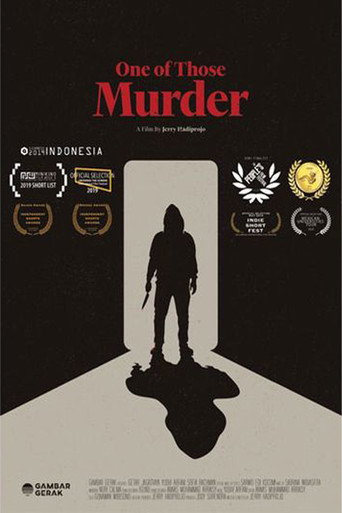 Movie poster for One of Those Murder (2019)