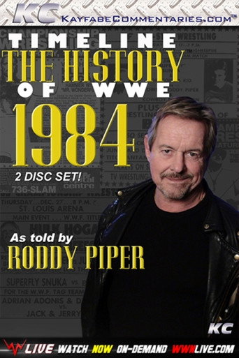 Movie poster for Timeline The History of WWE – 1984 – As Told By Roddy Piper (2011)