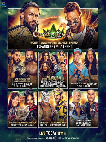 WWE Crown Jewel 2023 Kickoff poster