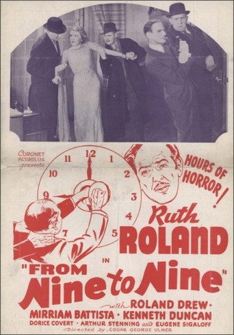 Movie poster for From Nine to Nine (1936)