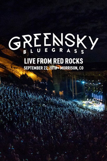 Greensky Bluegrass: Live at Red Rocks poster