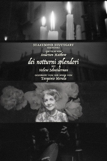 dei notturni splendori poster