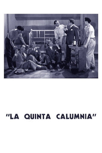 Movie poster for La quinta calumnia (1941)