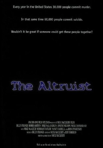 Movie poster for The Altruist (2004)