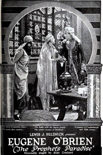 Movie poster for The Prophet's Paradise (1922)