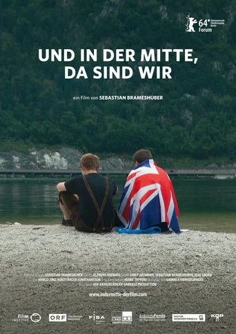 Movie poster for And There We Are, in the Middle (2014)