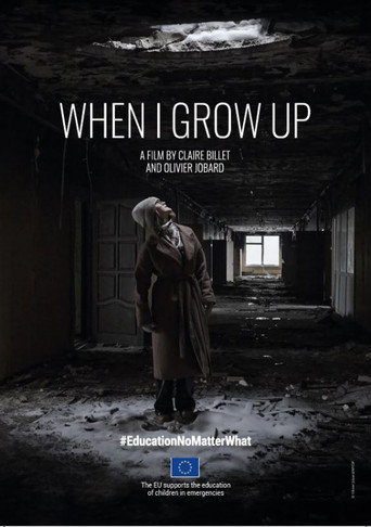 Movie poster for When I Grow Up (2023)