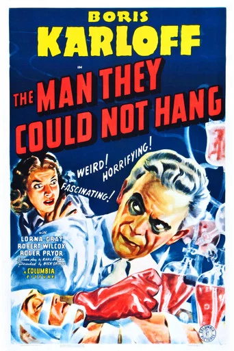 Movie poster for The Man They Could Not Hang (1939)