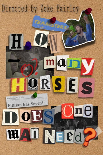 Movie poster for How Many Horses Does One Man Need? (2022)