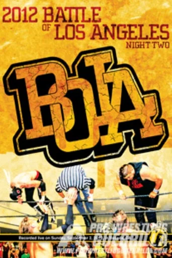 Movie poster for PWG: 2012 Battle of Los Angeles - Night Two (2012)