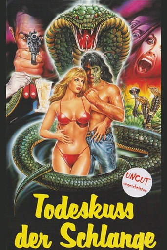 Movie poster for Kiss of the Serpent: Snake Island (1988)