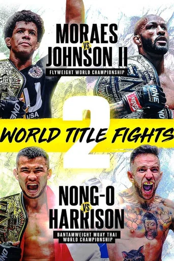 Movie poster for ONE on Prime Video 1: Moraes vs. Johnson II (2022)