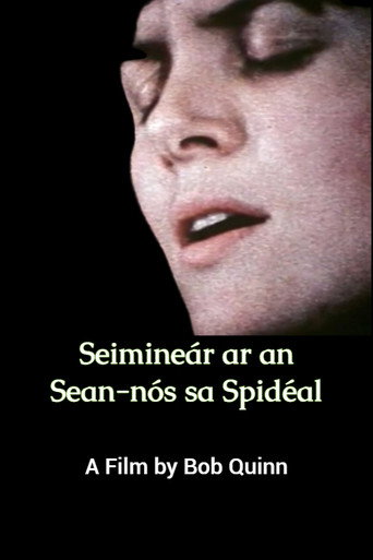 Movie poster for Sean-nós seminar An Spidéal (1981)