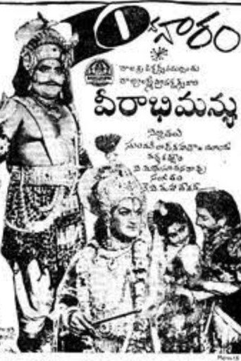Movie poster for Veerabhimanyu (1965)