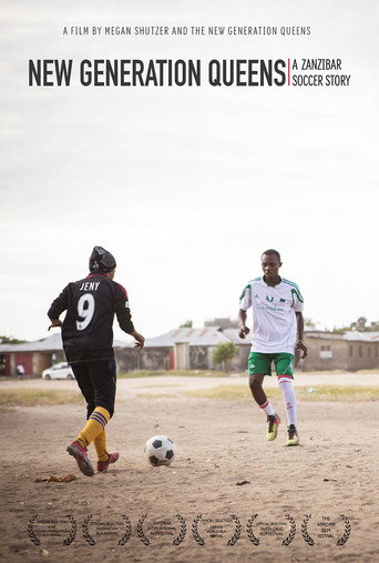 Movie poster for New Generation Queens: A Zanzibar Soccer Story (2015)