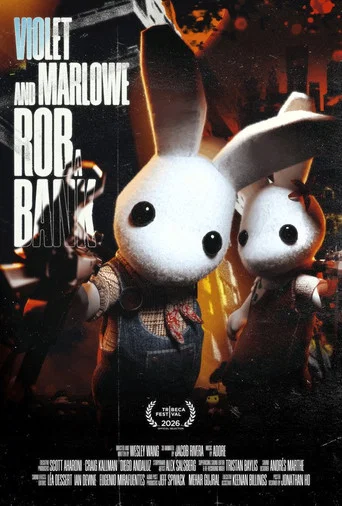 Movie poster for Violet and Marlowe Rob a Bank (2026)