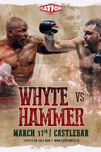 Movie poster for Dillian Whyte vs. Christian Hammer (2024)